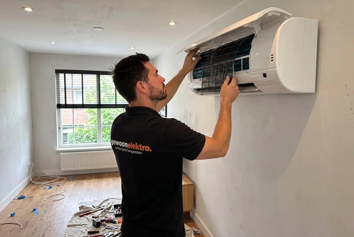 Airco installeren: werk van gewoonelektro