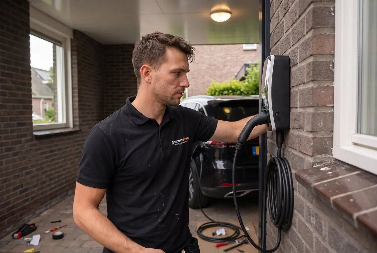 Laadpaal installeren: werk van gewoonelektro